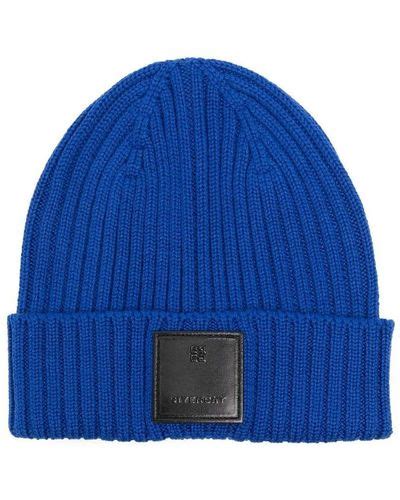 givenchy blue beanie|givenchy beanie hat.